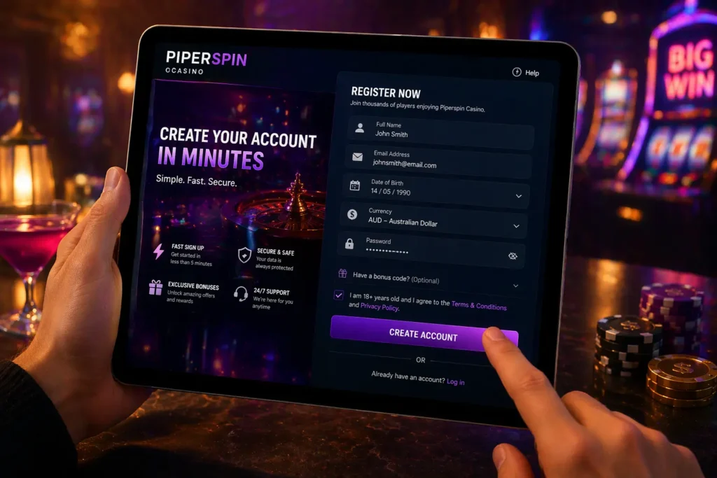 piperspin registration banner
